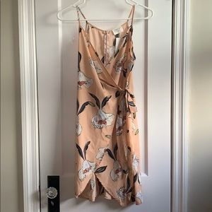 Floral Wrap Dress